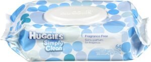 Huggies Simply Clean Baby Wipes, 512 Total Wipes 64 Count (Pack of 8)